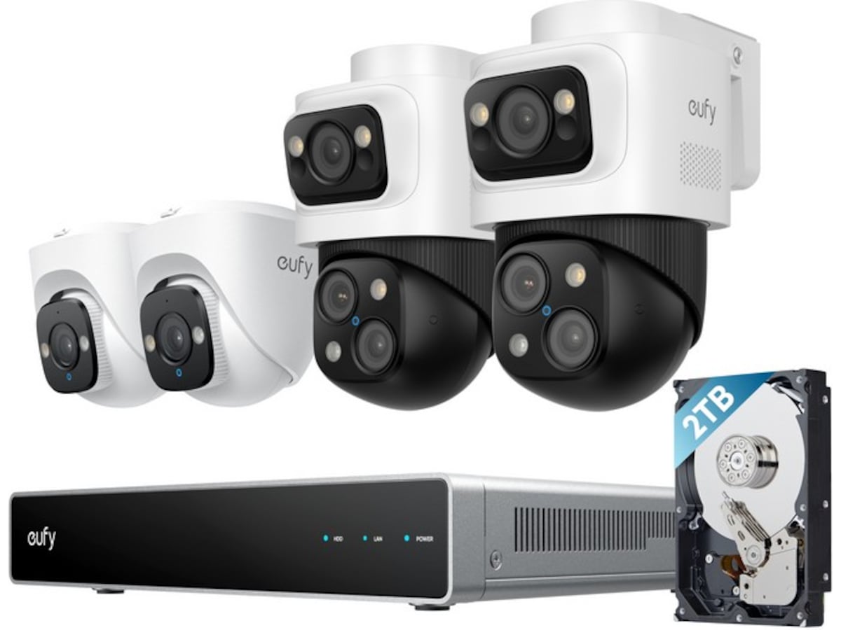 Eufy NVR Security System S4 övervakningssystem Övervakningskamera