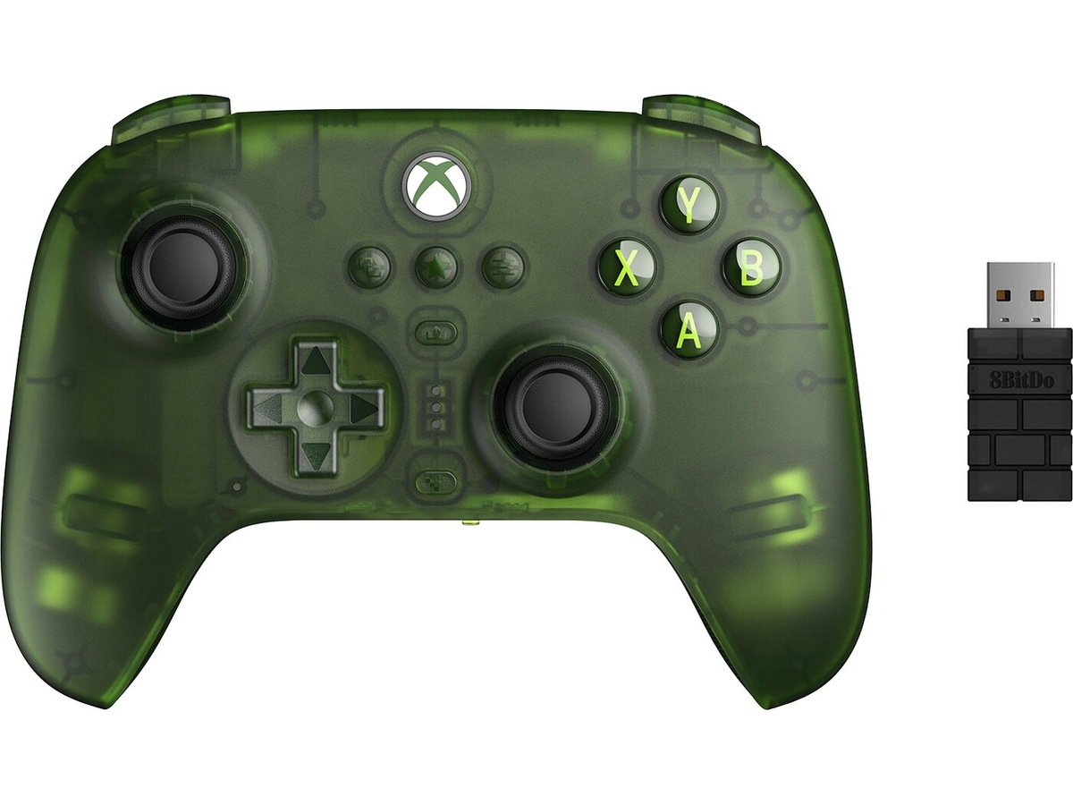 8bitdo Ultimate 3-läges Xbox-kontroller (Jade) Tillbehör