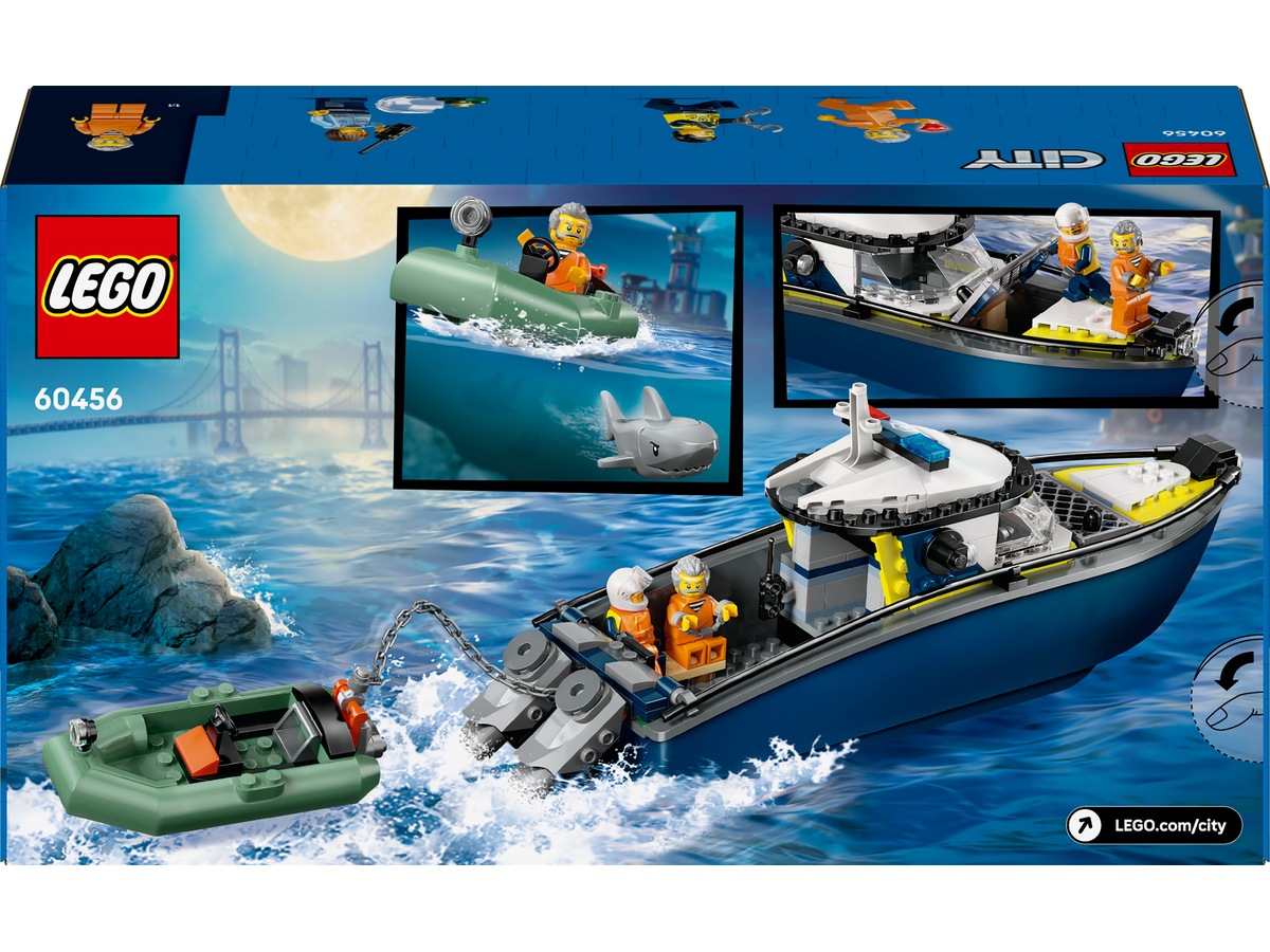 LEGO City Polisens båtjakt 60456 LEGO