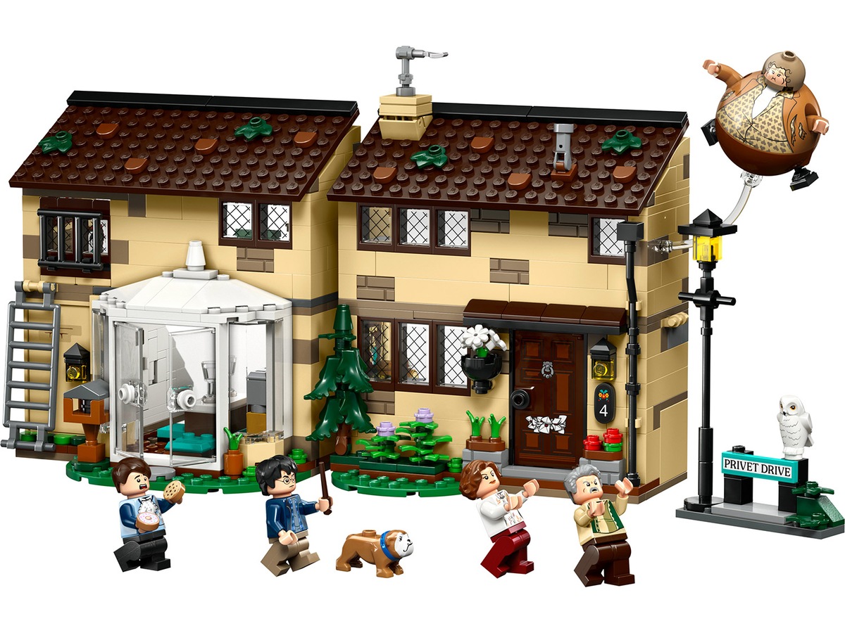 LEGO Harry Potter Privet Drive: snabbare Marges besök 76451 LEGO