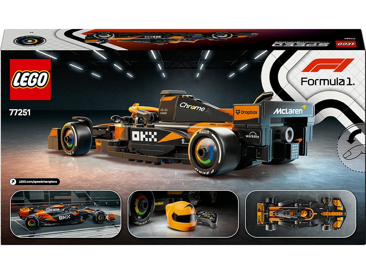 LEGO Speed Champions McLaren F1 Team MCL38 racerbil 77251 LEGO
