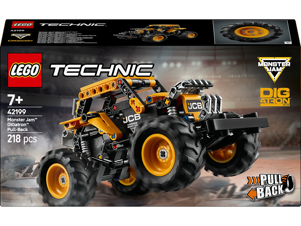 LEGO Technic Monster Jam DIGatron med pull-back 42199 LEGO