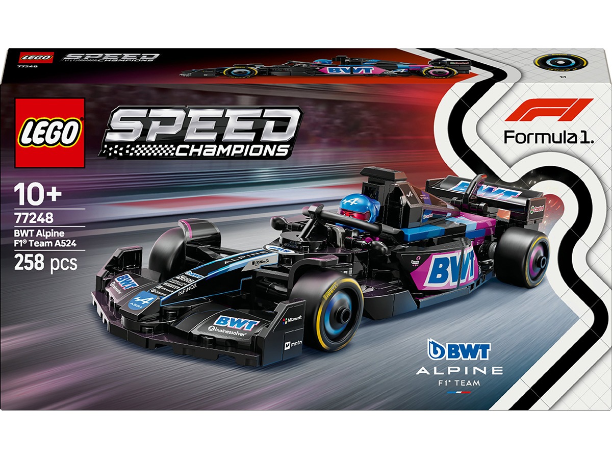 LEGO Speed Champions BWT Alpine F1 Team A524 racerbilsmodell 77248 LEGO