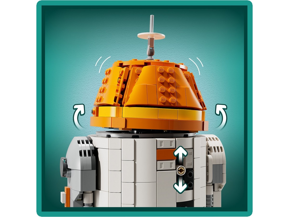 LEGO Star Wars Astromech-droiden Chopper (C1-10P) 75416 LEGO