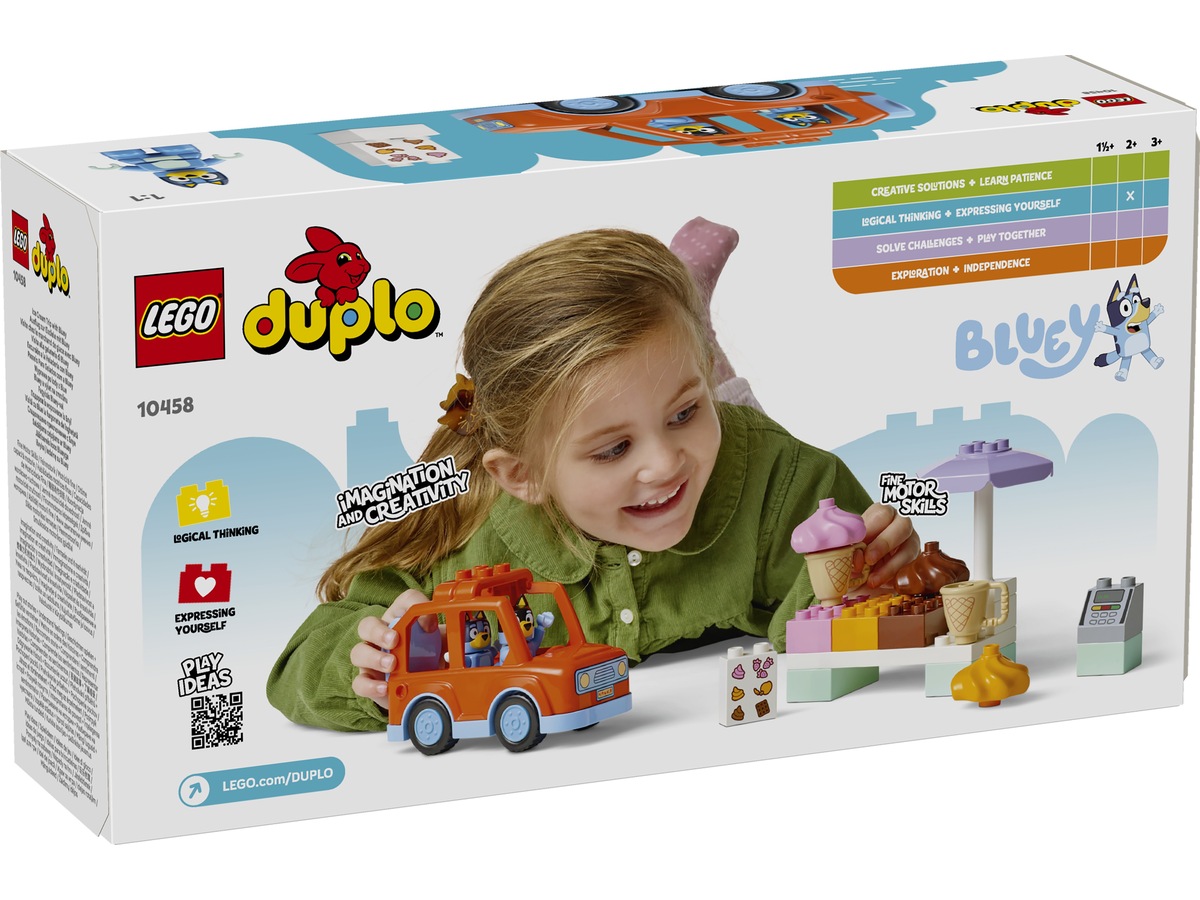 LEGO DUPLO Bluey Glasutflykt med Bluey 10458 LEGO