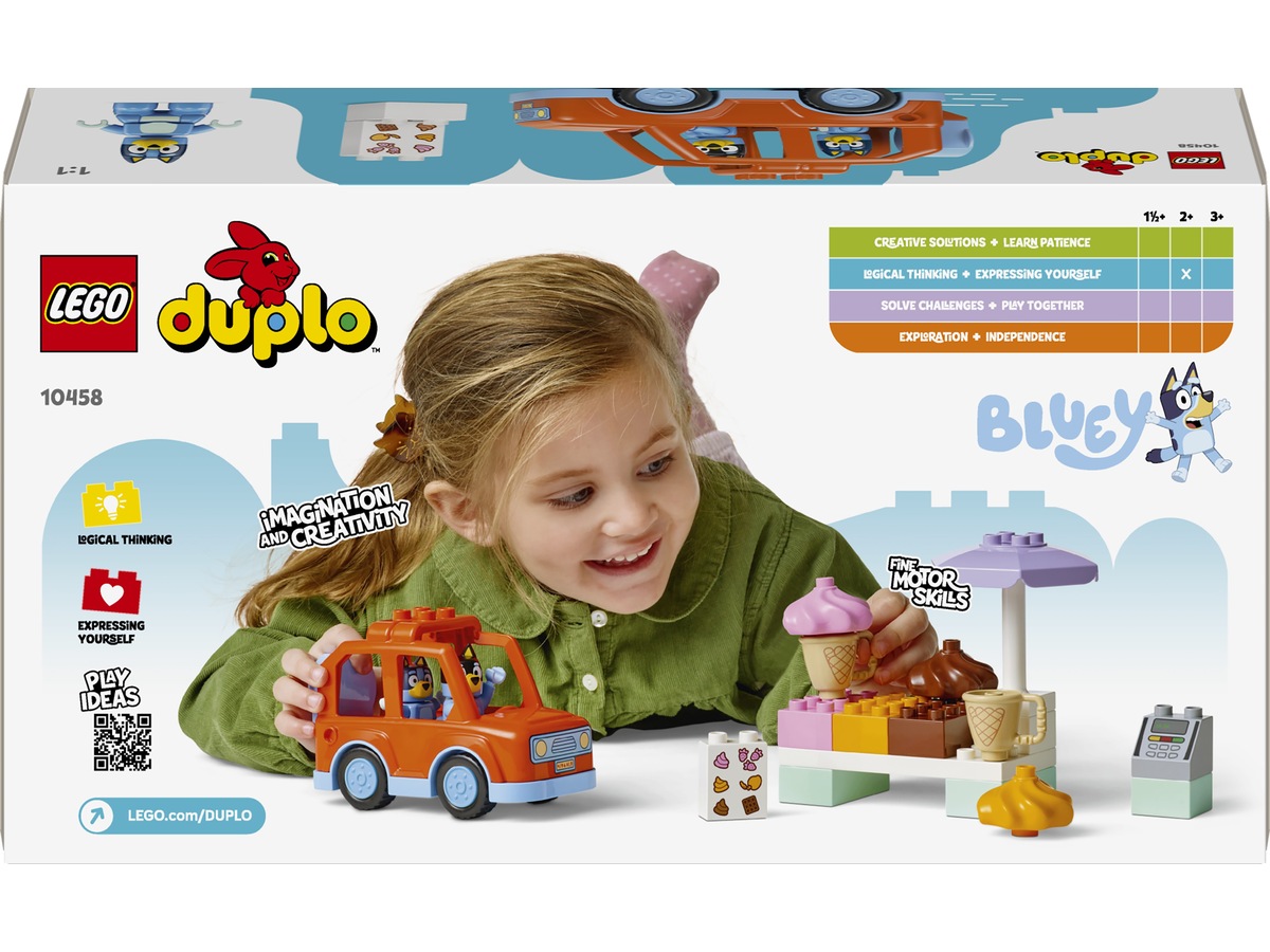 LEGO DUPLO Bluey Glasutflykt med Bluey 10458 LEGO