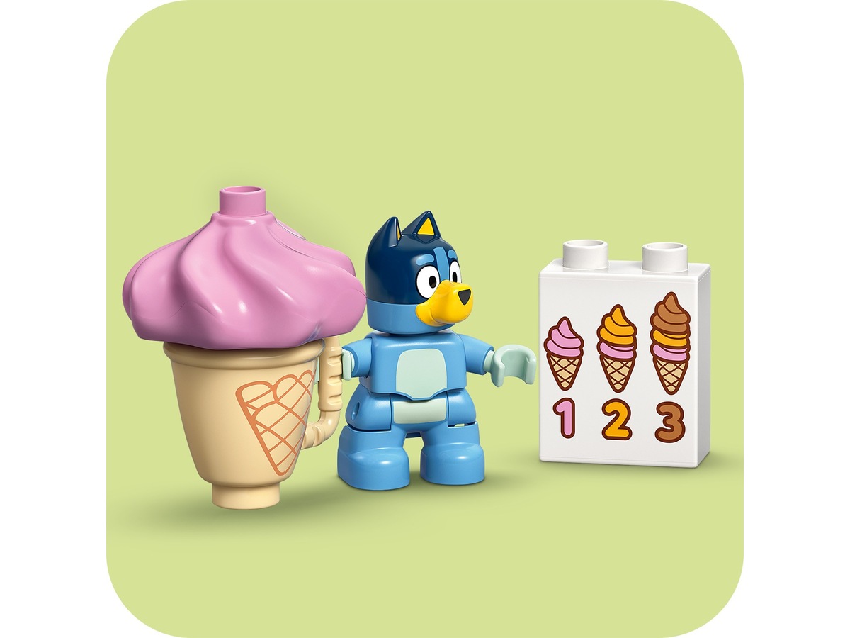 LEGO DUPLO Bluey Glasutflykt med Bluey 10458 LEGO
