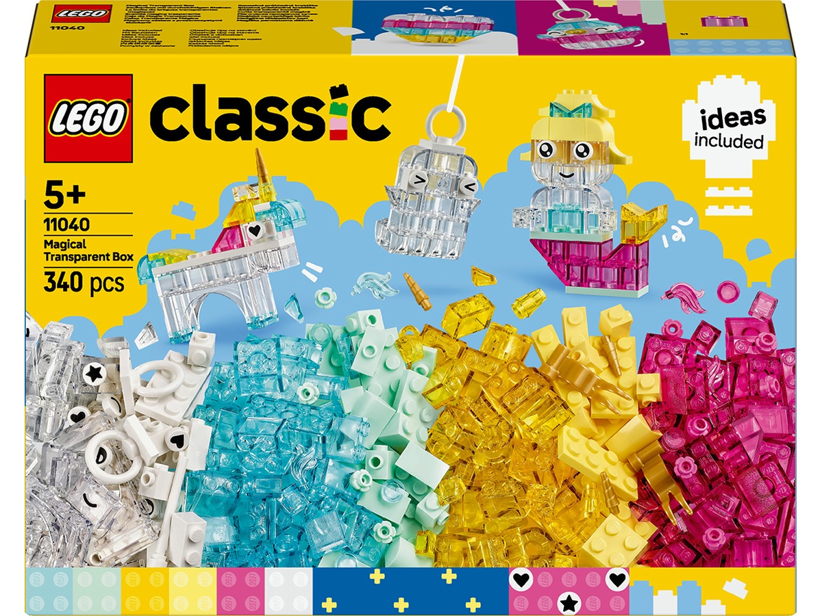 LEGO Classic Magisk genomskinlig låda 11040 LEGO