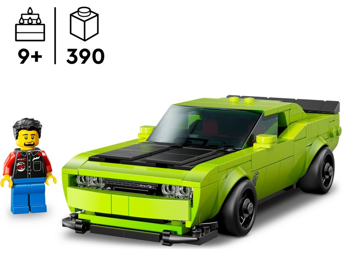 LEGO Speed Champions sportbilen Dodge Challenger SRT Hellcat 77237 LEGO