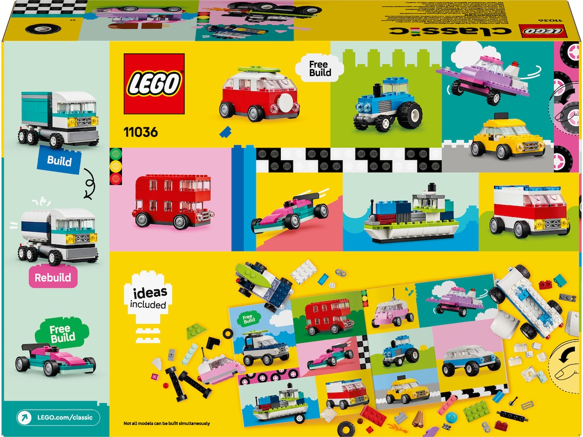 LEGO Classic Kreativa fordon 11036 LEGO