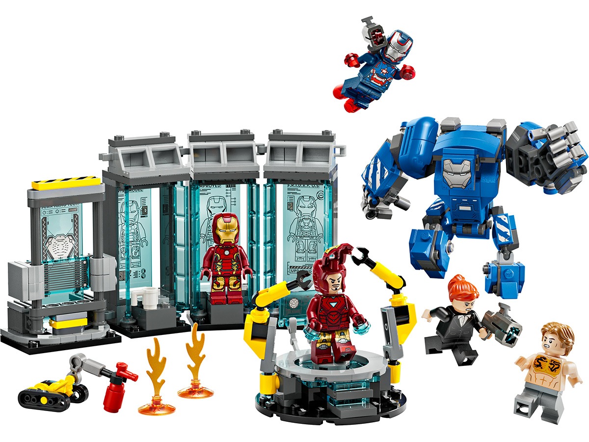 LEGO Super Heroes Marvel Iron Mans labb: rustningarnas sal 76315 LEGO