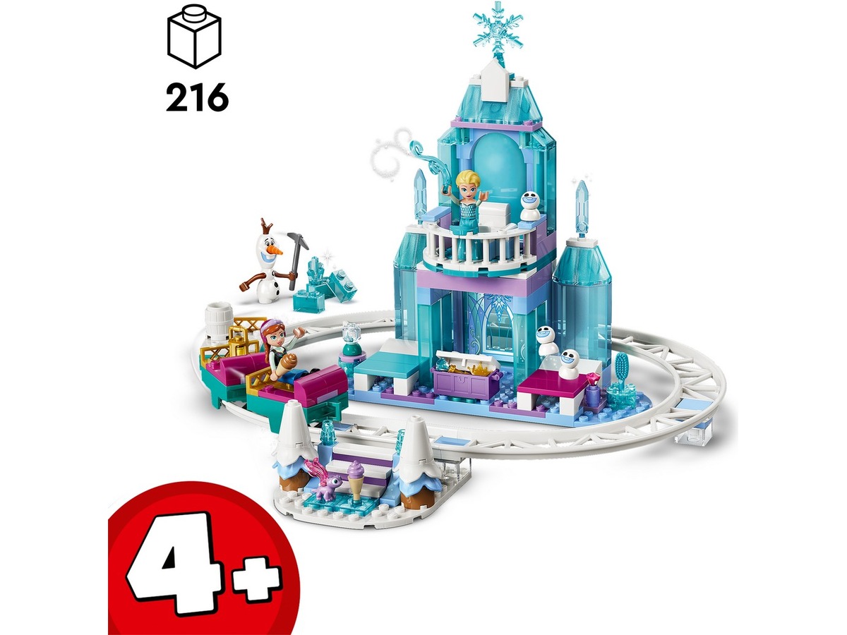 LEGO Disney Princess Elsas isslott och slädeäventyr 43281 LEGO