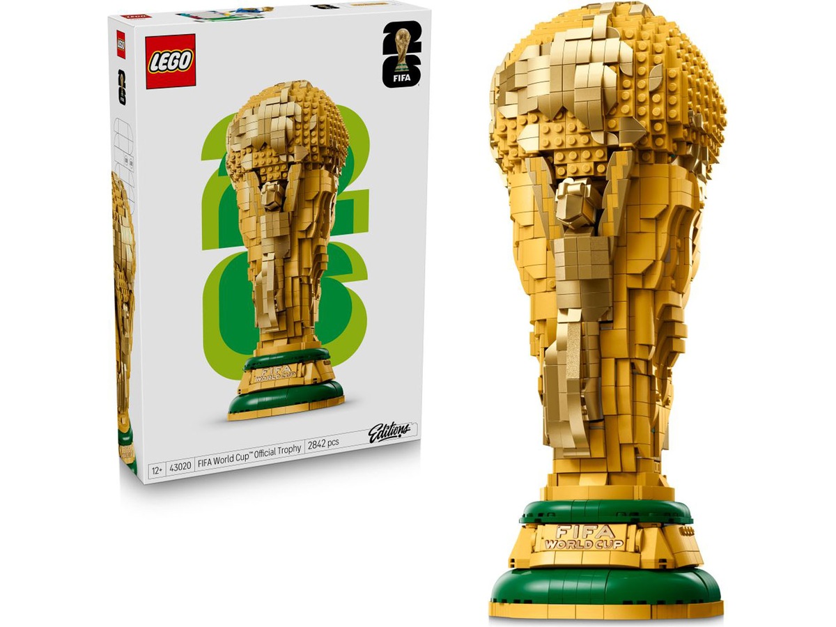 LEGO Editions Sports Officiell pokal från fotbolls-VM 43020 LEGO