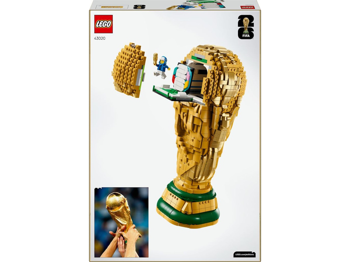 LEGO Editions Sports Officiell pokal från fotbolls-VM 43020 LEGO