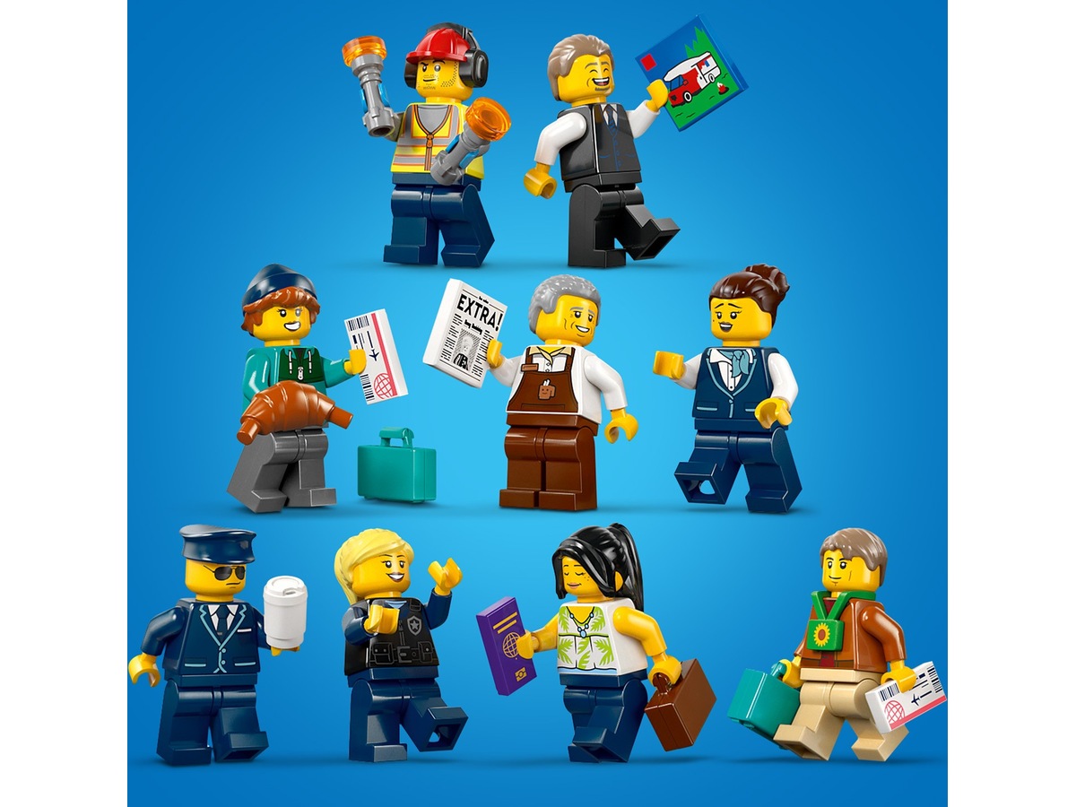 LEGO My City ljusplats och flygplan 60502 LEGO