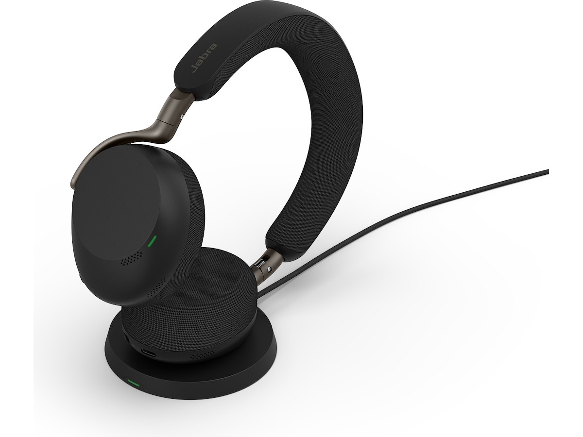 Jabra Evolve3 75 Link390c MS Stereo svart Headset trådlöst