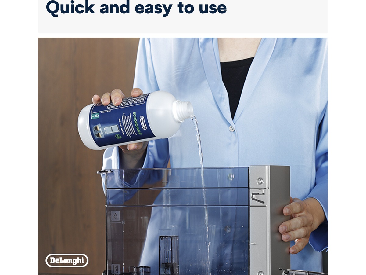 DeLonghi 200 ml DLSC202 avkalkningsmedel Tillbehör till kaffemaskiner
