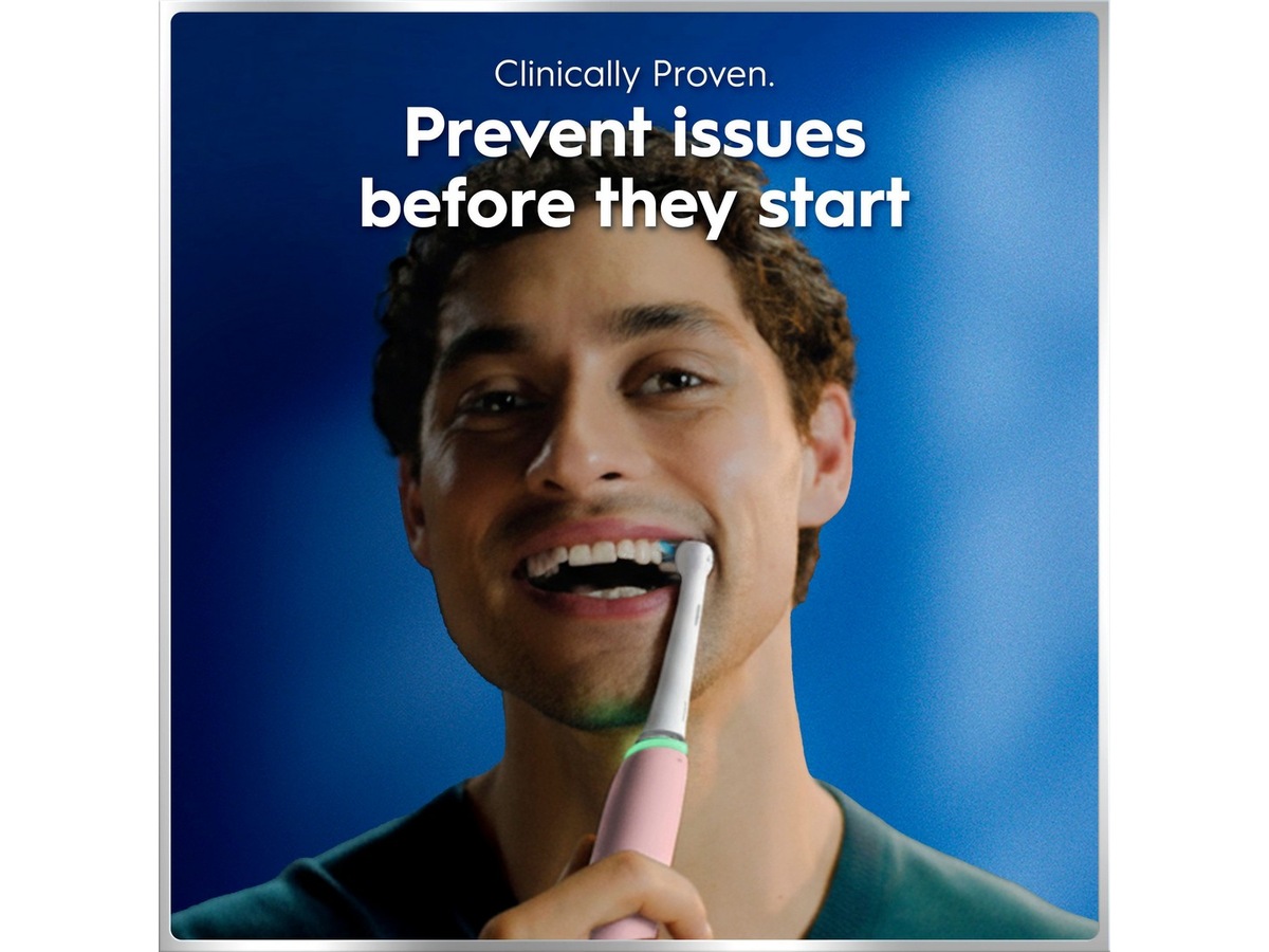 Oral-B iO6 Eltandborste (Rosa) Tandborsthuvud