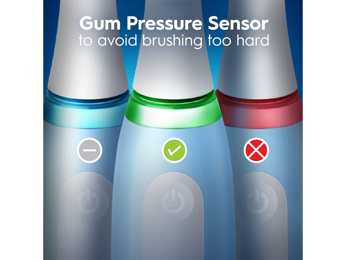 Oral-B iO3 Eltandborste (Vit) Tandborsthuvud