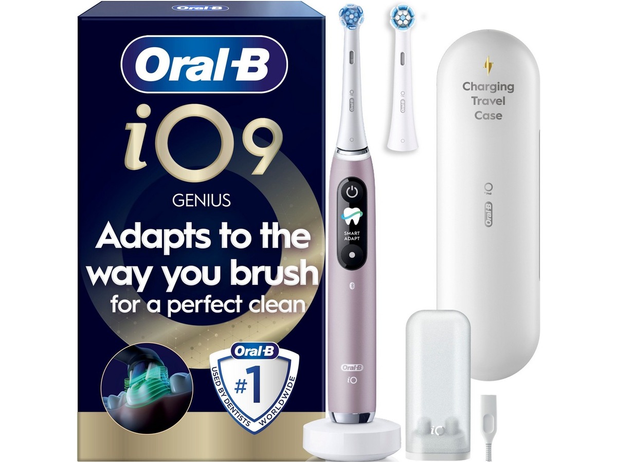 Oral-B iO9 Eltandborste (Rosa) Tandborsthuvud