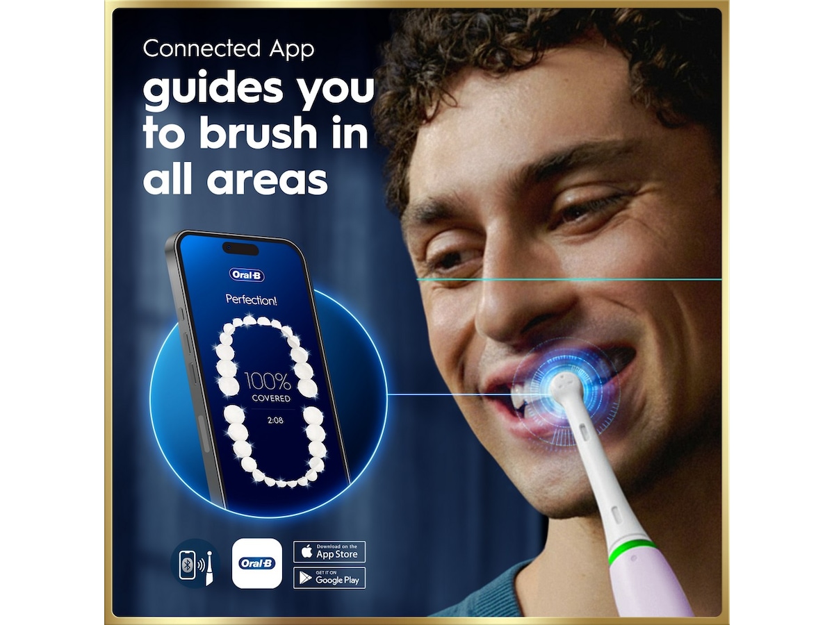 Oral-B iO9 Eltandborste (Rosa) Tandborsthuvud