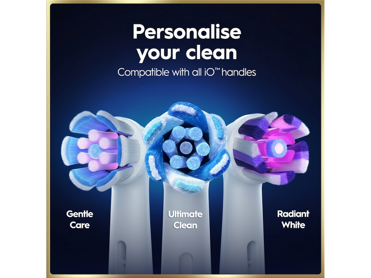 Oral-B iO9 Eltandborste (Rosa) Tandborsthuvud