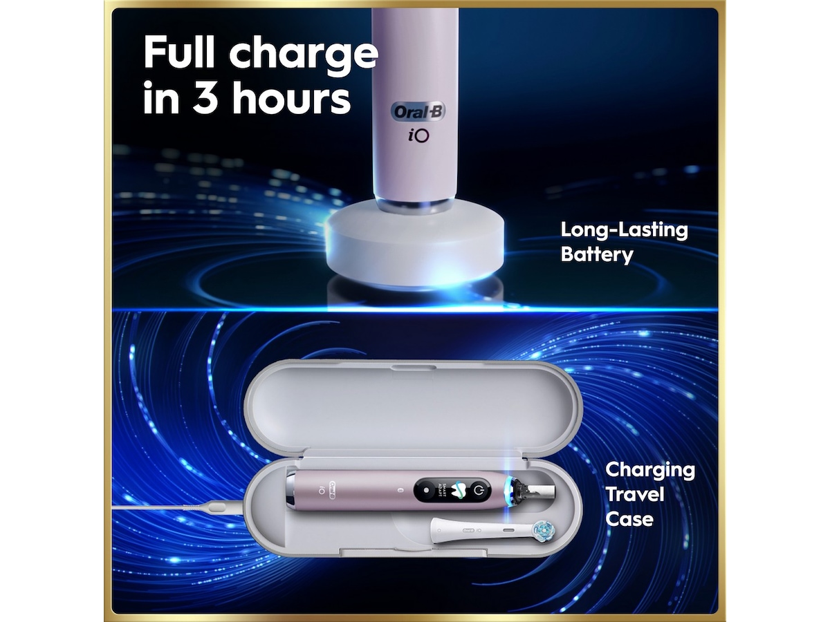 Oral-B iO9 Eltandborste (Rosa) Tandborsthuvud