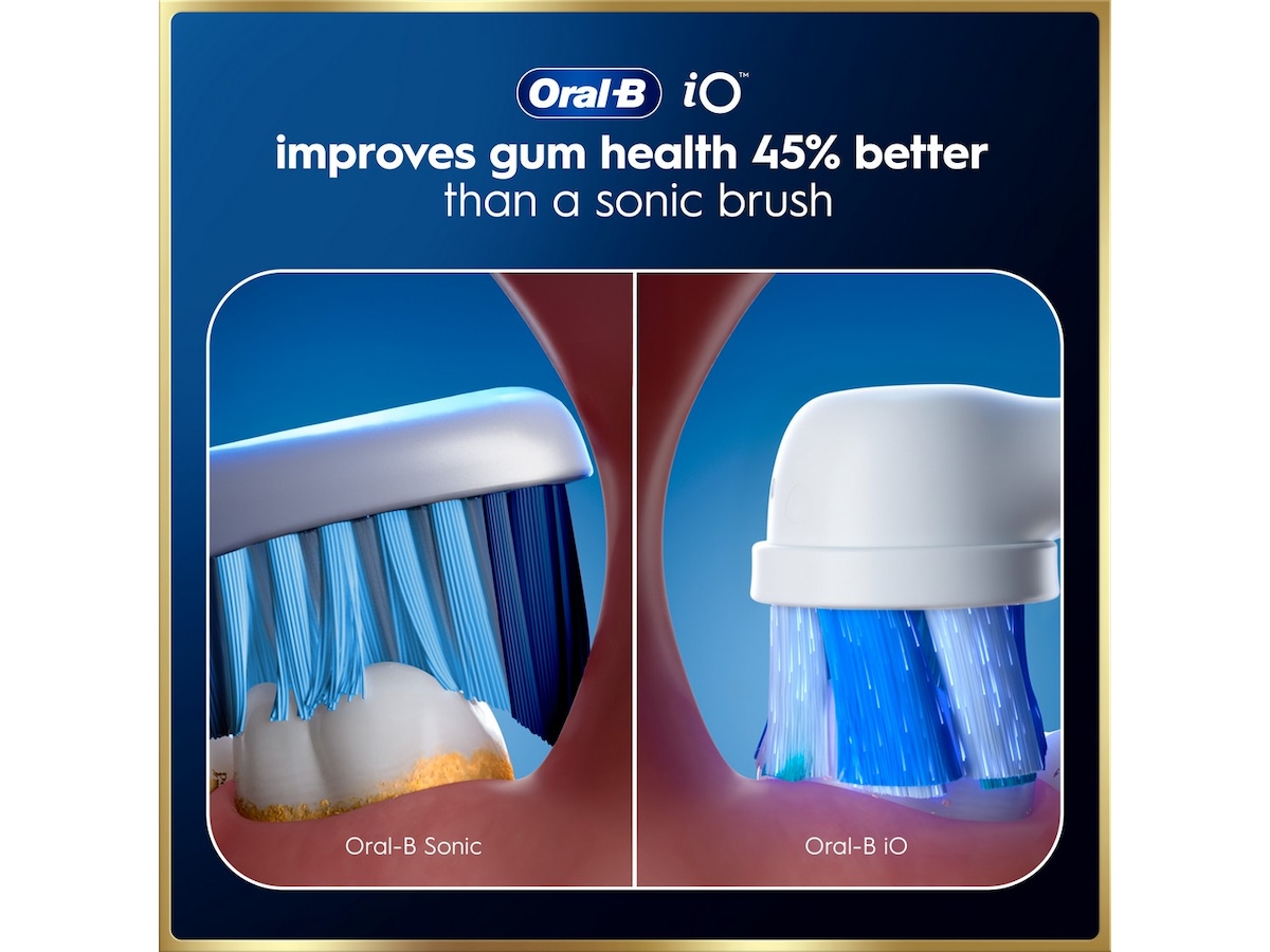 Oral-B iO9 Eltandborste (Rosa) Tandborsthuvud