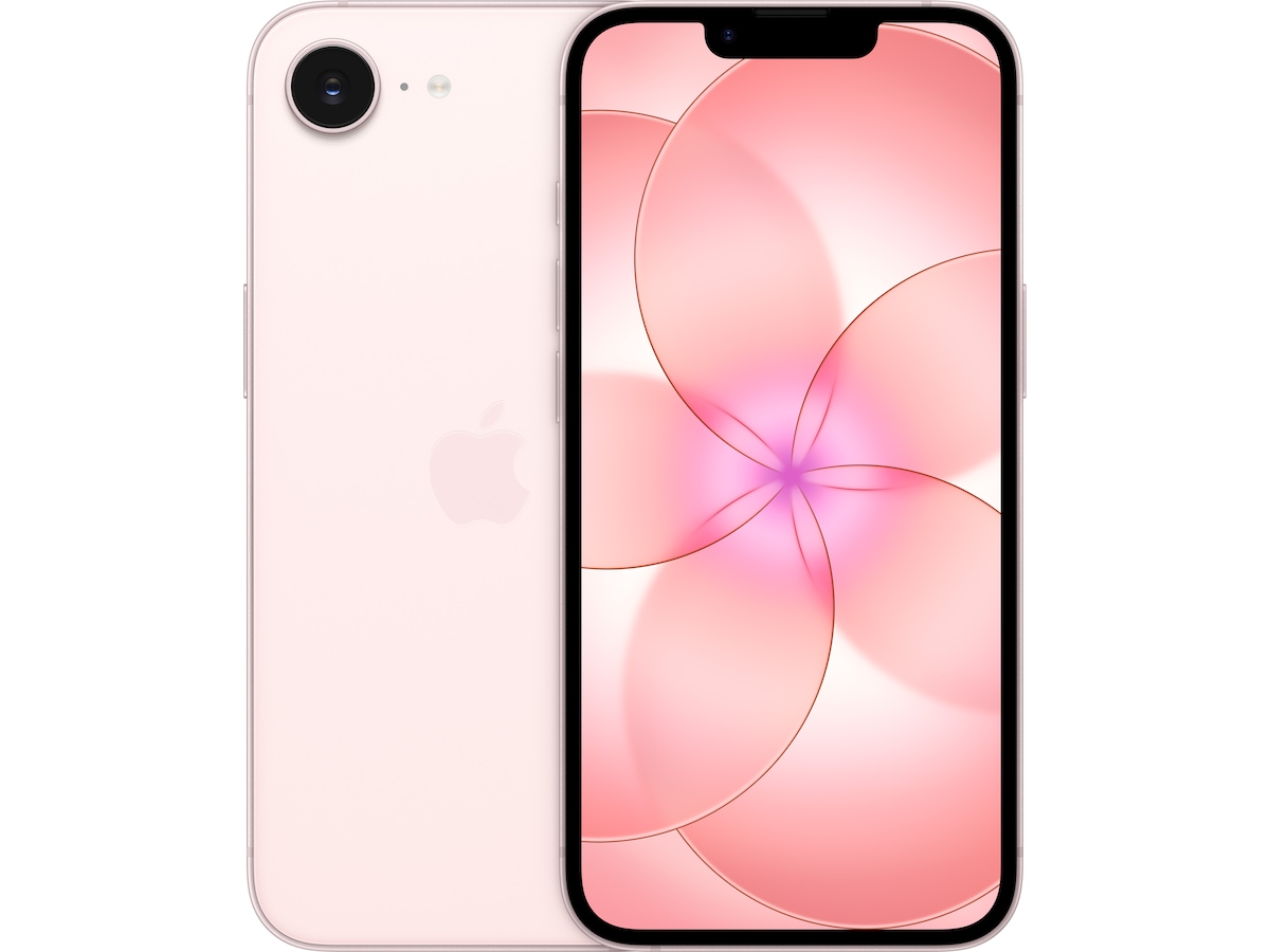 iPhone 17e 256GB (mjuk rosa) Mobiltelefoner
