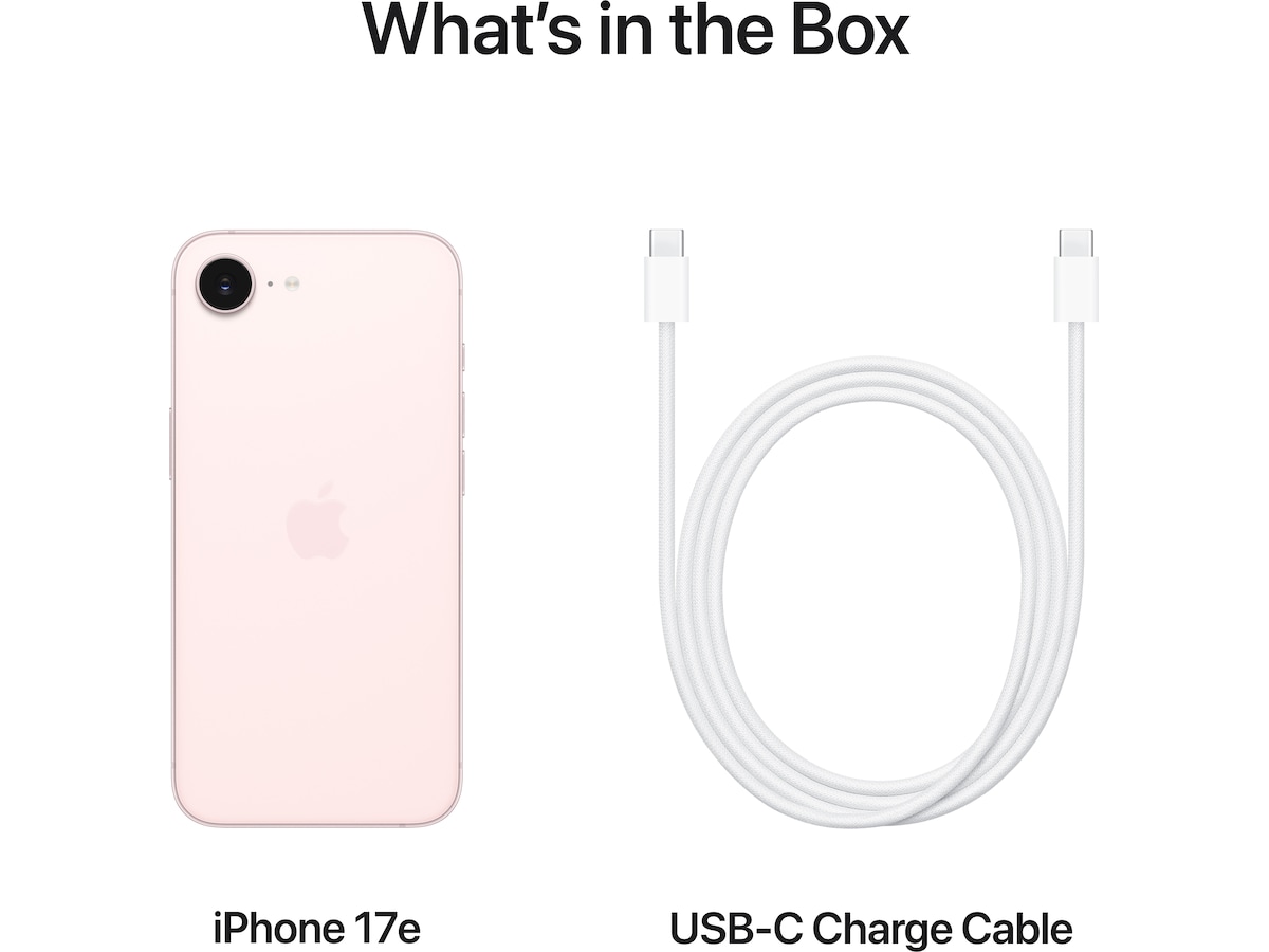 iPhone 17e 256GB (mjuk rosa) Mobiltelefoner