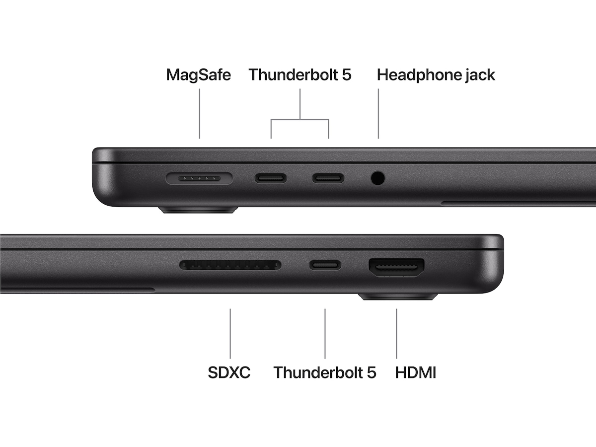 MacBook Pro 14 M5 Max (2026) 2TB (rymdsvart) Datorer - Bärbara / laptop