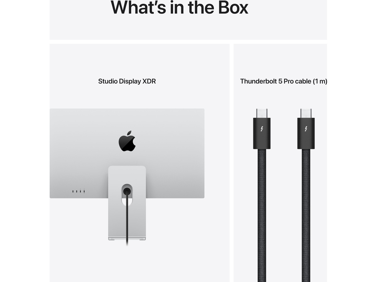 Apple Studio Display XDR (2026) Standardglas - VESA-fäste (utan stativ) Datorskärm