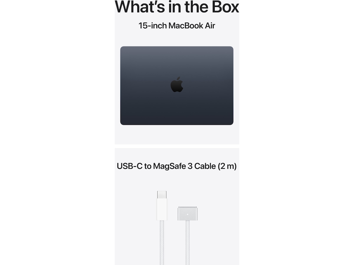 MacBook Air 15" M5 (2026) 1TB (midnatt) Datorer - Bärbara / laptop