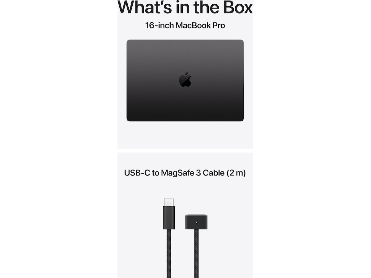 MacBook Pro 16 M5 Max (2026) 2TB (rymdsvart) Datorer - Bärbara / laptop