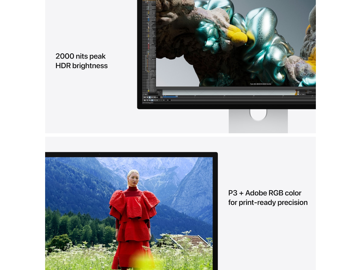 Apple Studio Display XDR (2026) Standardglas - stativ med vinkel- och höjdjustering Datorskärm
