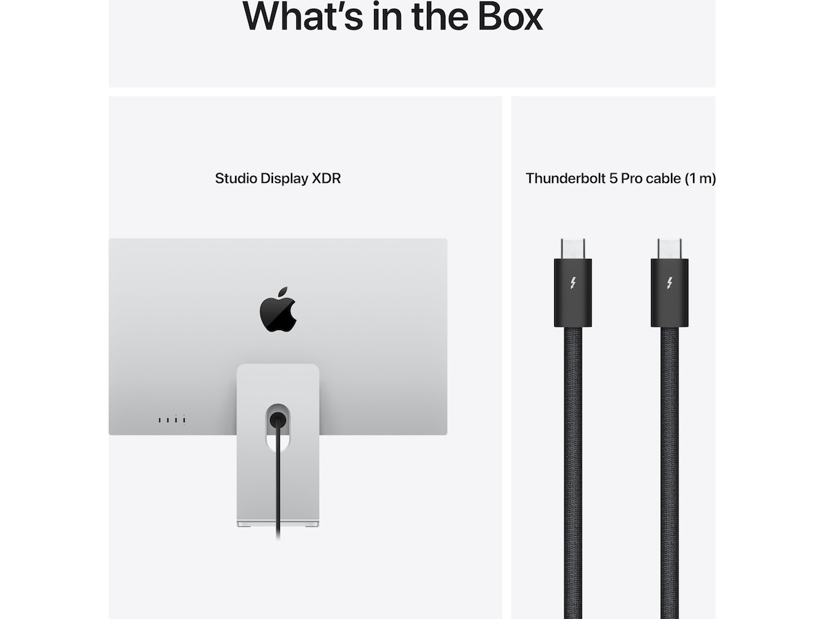 Apple Studio Display XDR (2026) Standardglas - stativ med vinkel- och höjdjustering Datorskärm