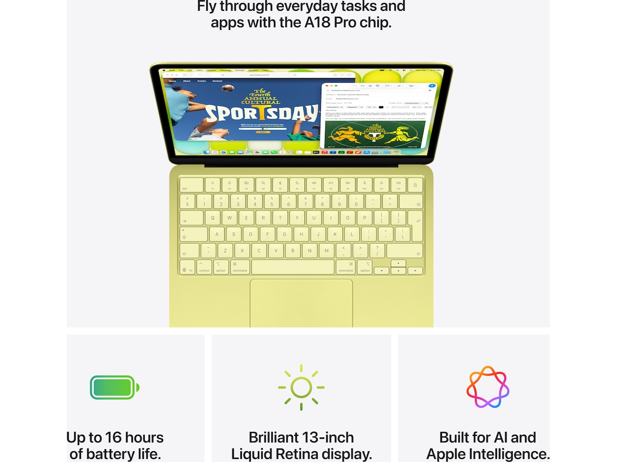 MacBook Neo 13" A18 Pro (2026) 256GB (indigo) Datorer - Bärbara / laptop