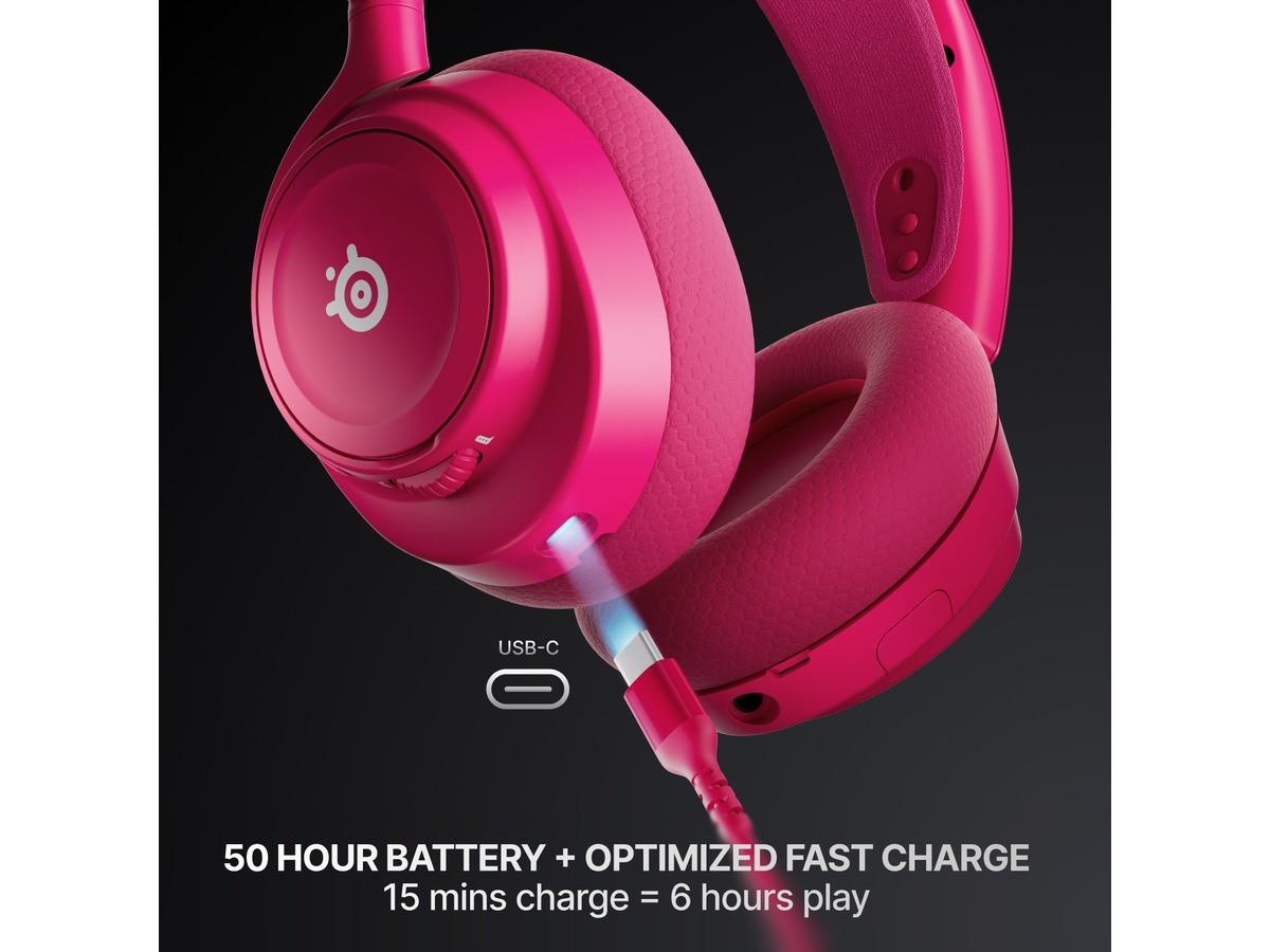 SteelSeries Arctis Nova 7 Gen 2 Trådlöst Gamingheadset (magenta) -B-Grade Demo headset