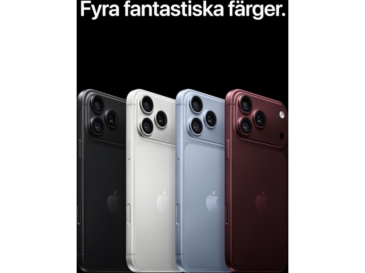 iPhone 18 Pro Max 2TB (glacier) Mobiltelefoner