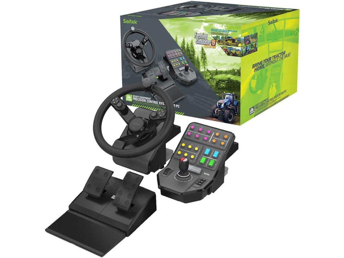 Logitech G Farm Sim Controller Ratt & pedaler