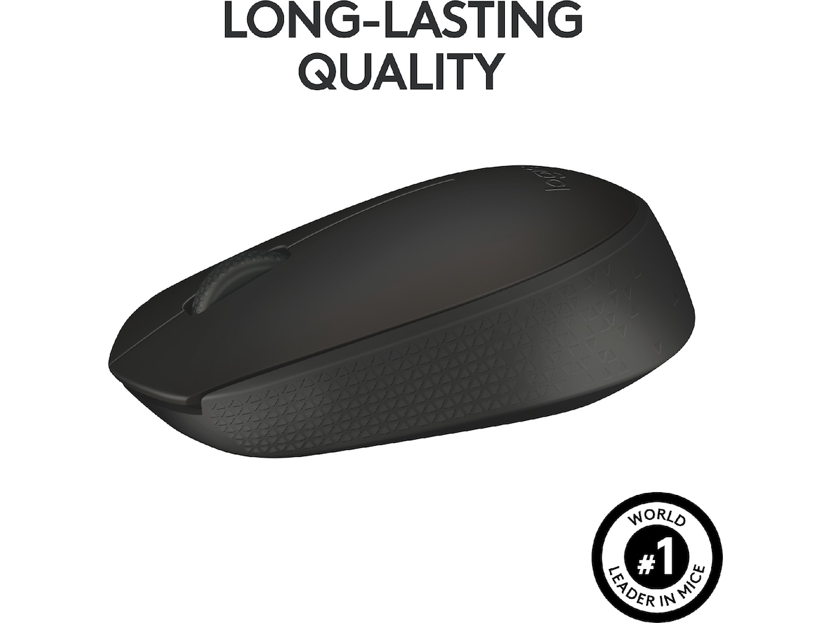 Logitech B170 Trådlös Mus Svart Mus