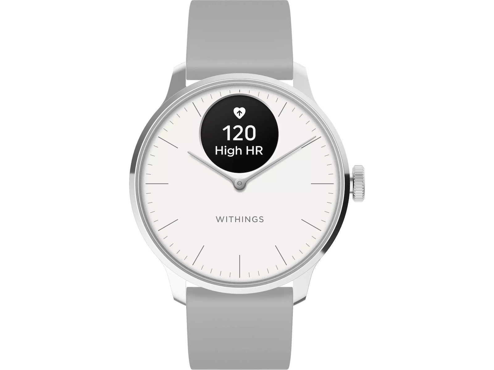 Withings ScanWatch Light 37mm GPS (vit) -B-Grade Demo watches
