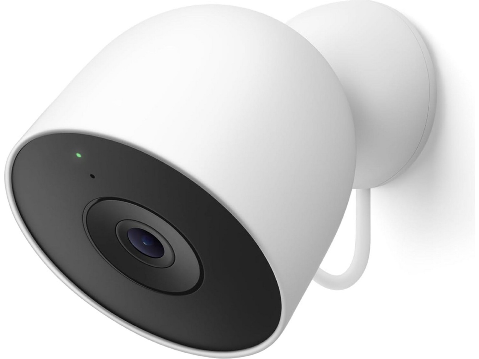 Google Nest Cam utendørs 2. gen (med ledning, hvit) Övervakningskamera