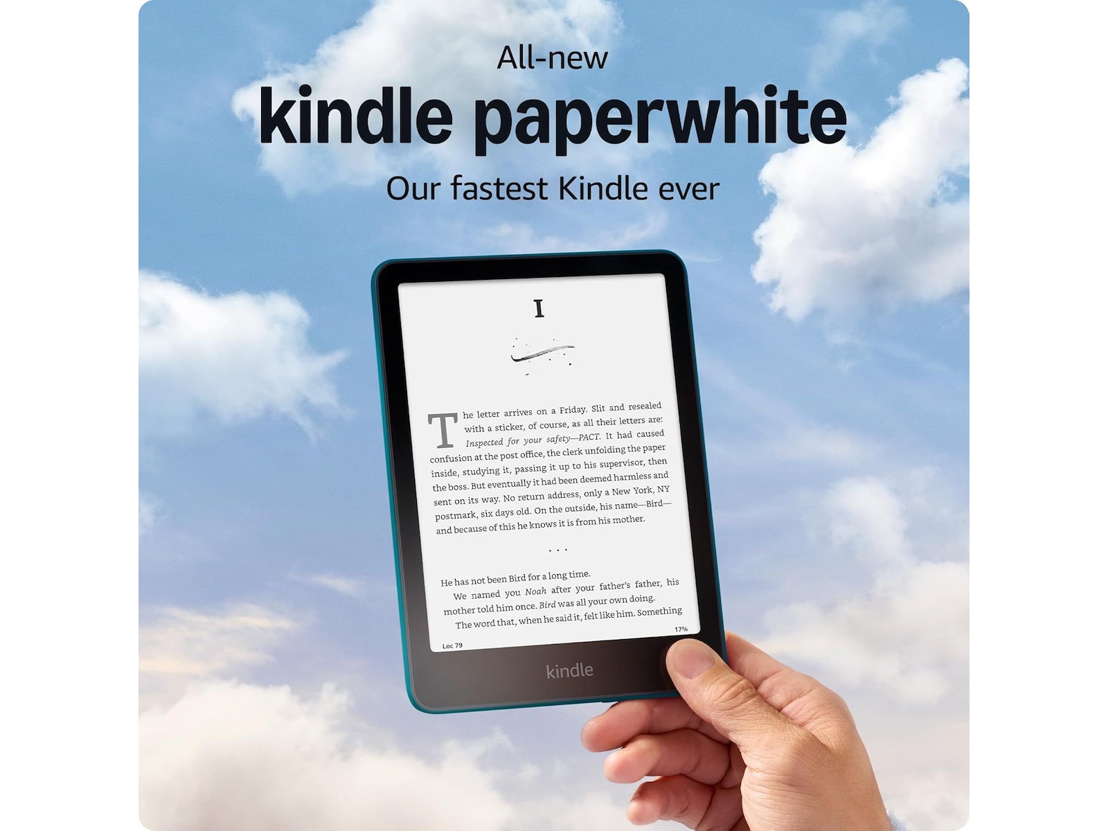 Amazon Kindle Paperwhite 7" 16GB (svart) E-bokläsare