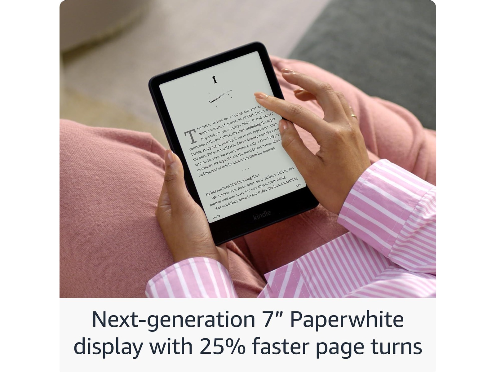 Amazon Kindle Paperwhite 7" 16GB (svart) E-bokläsare