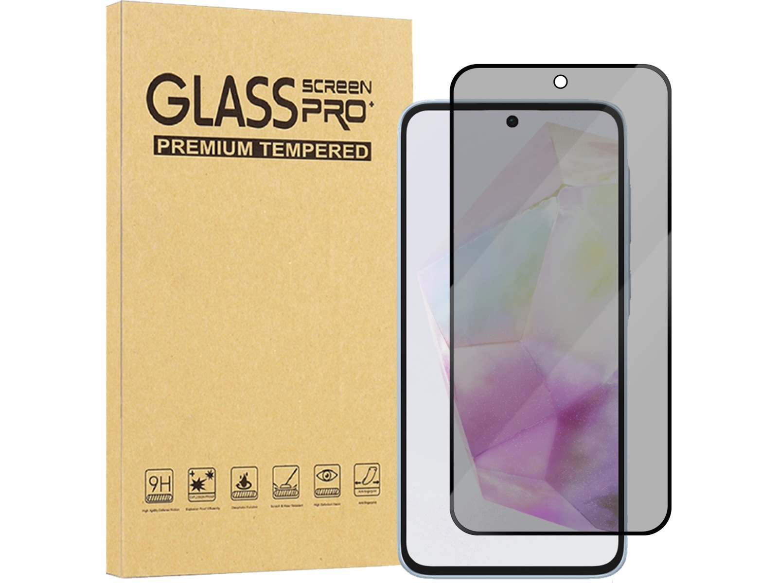 iiglo Galaxy A56 Privacy Skärmskydd Skärmskydd