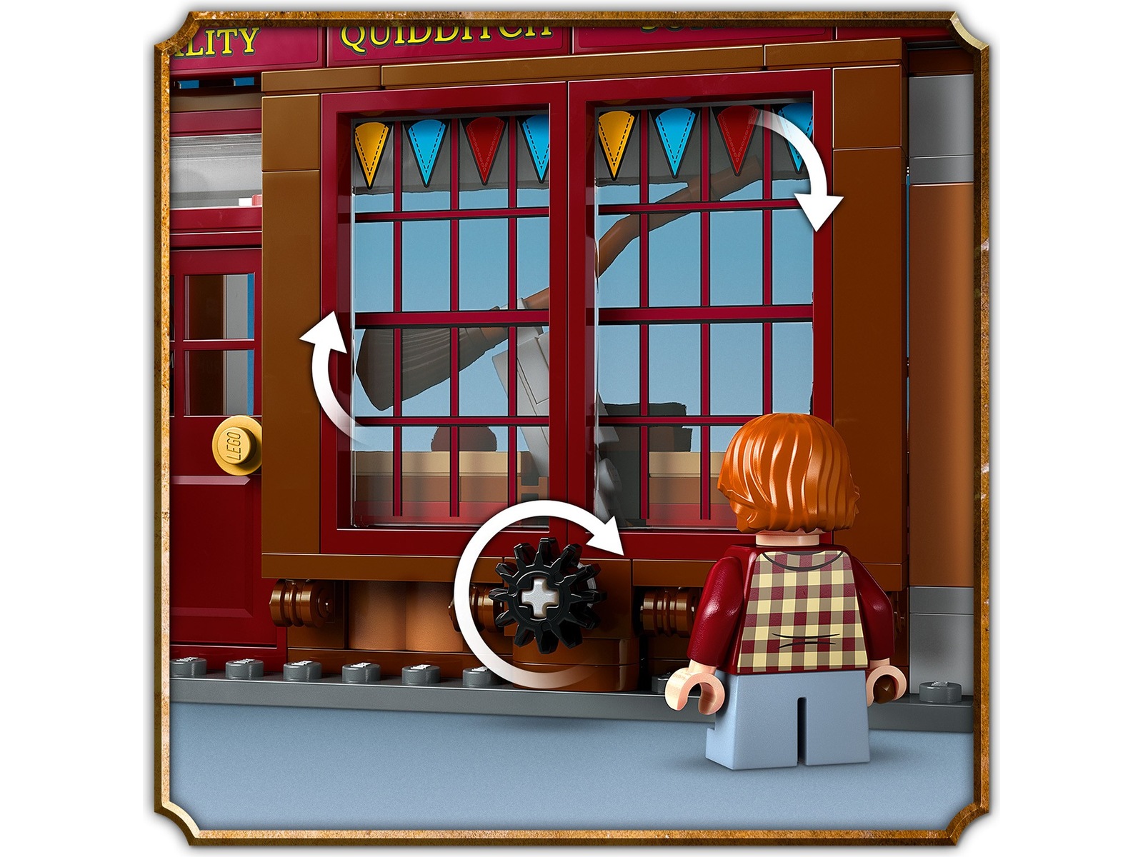 LEGO Harry Potter Kvalitetsutrustning för quidditch och glassbar 76452 LEGO