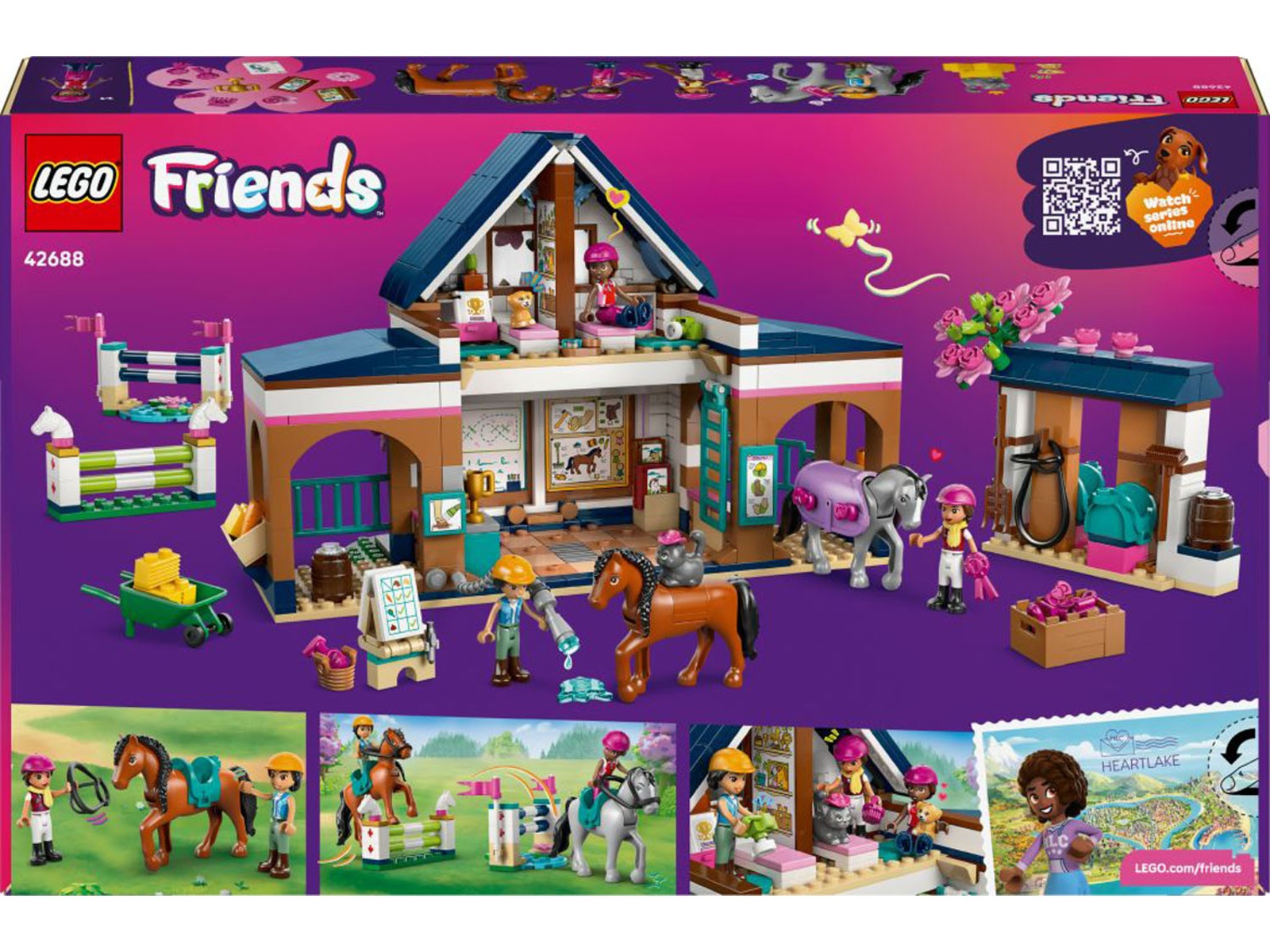 LEGO Friends Häststall och ridskola 42688 LEGO