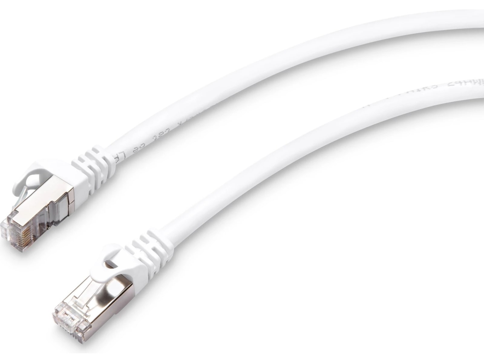 Nätverkskabel CAT6e 5m (vit) Nätverkskablar