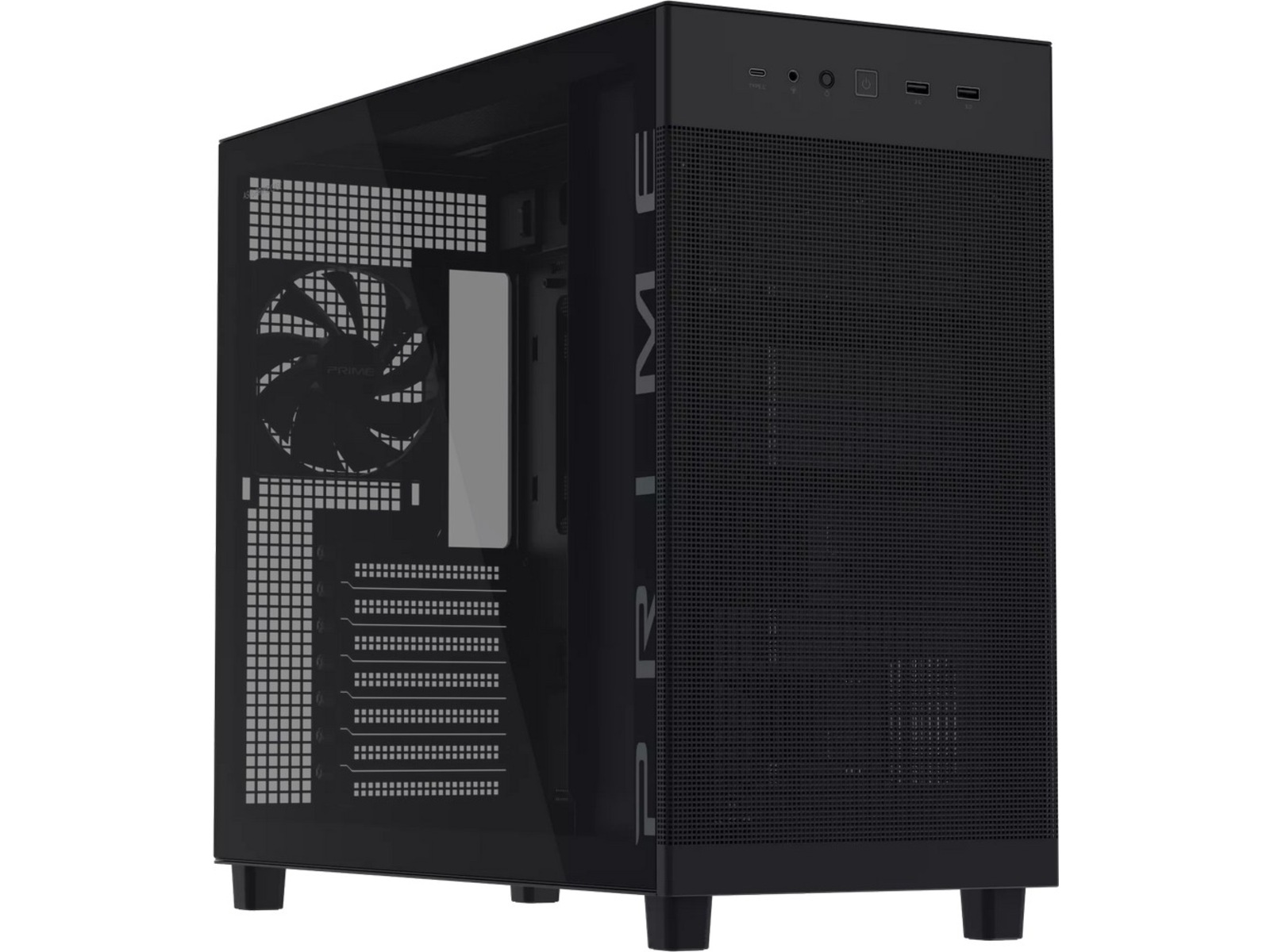 Asus Prime AP303 TG Mid Tower (svart) Midi tower